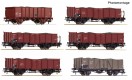 75945 Roco Set of 6 gondola cars DB,CFL,SNCF